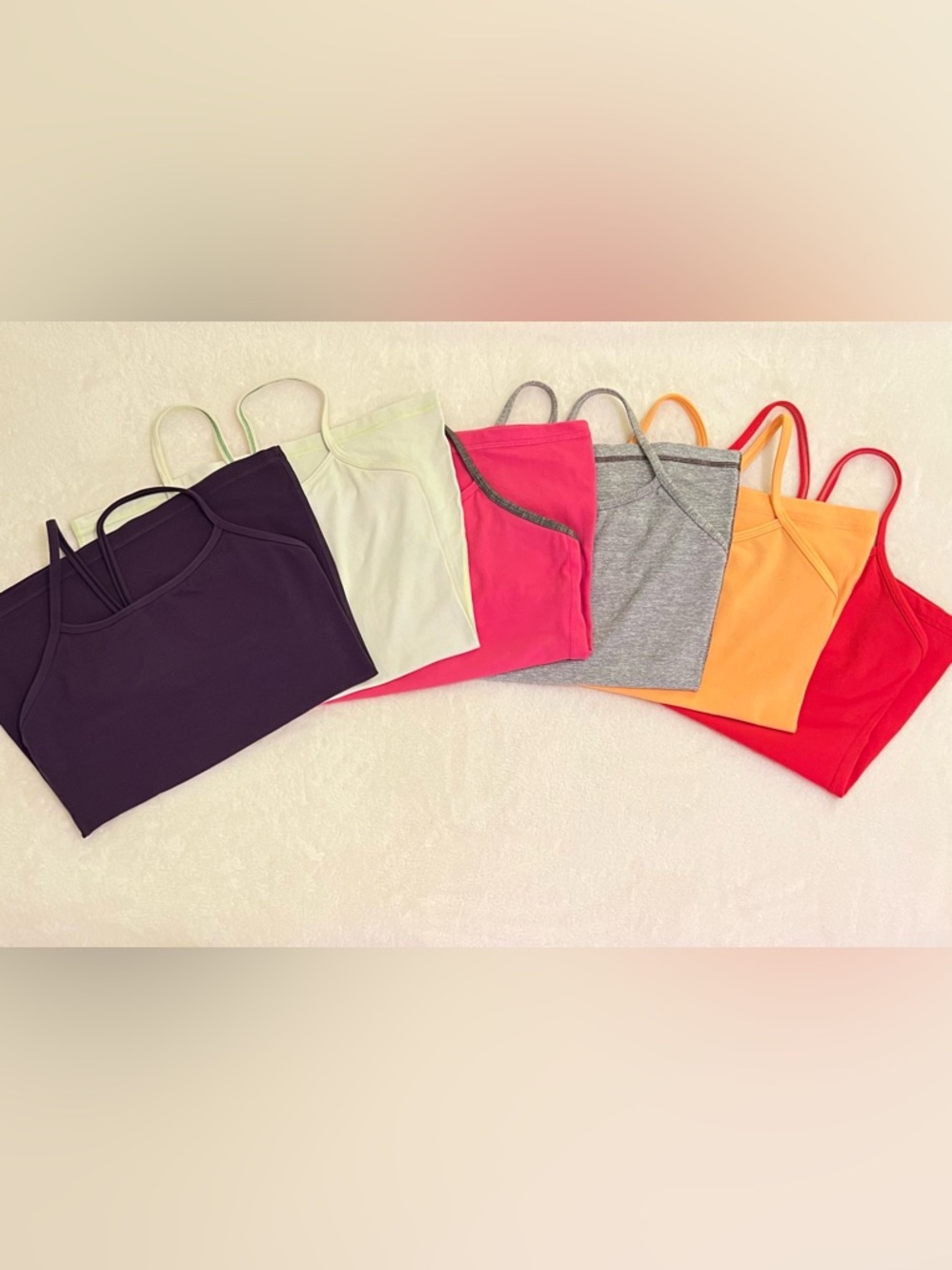 Lululemon Camisole Tank Tops in Vibrant Colors. Size Small